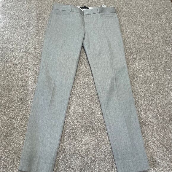 Banana Republic womens sloan heather gray pants size 2 business casual trousers - Picture 5 of 12